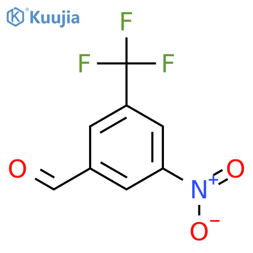 3-Nitro-5-(trifluoromethyl)benzaldehyde structure