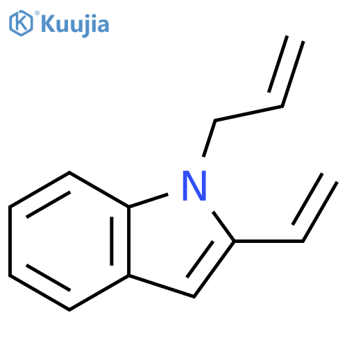 2-ethenyl-1-(2-propen-1-yl)-1H-Indole structure