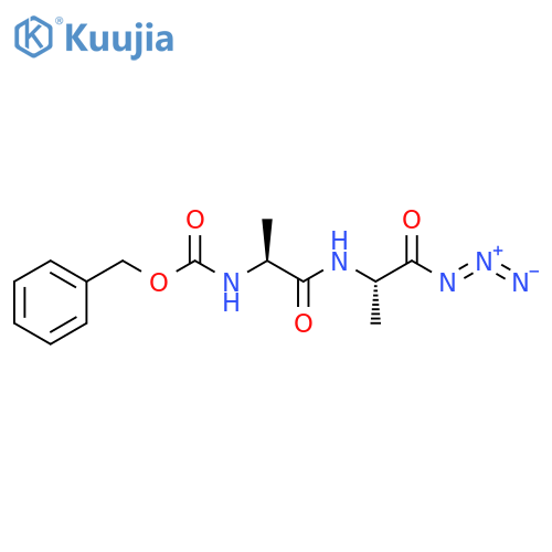 L-Alanyl azide, N-[(phenylmethoxy)carbonyl]-L-alanyl- structure