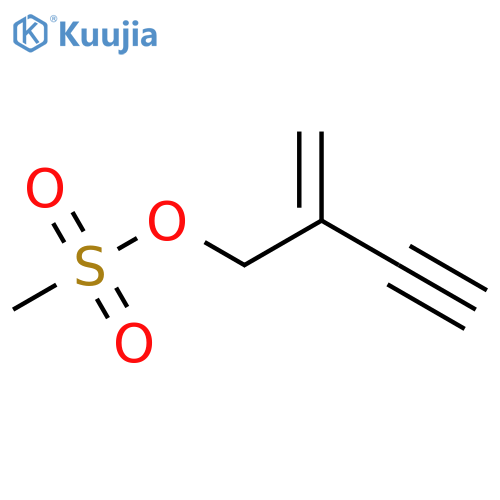 3-Butyn-1-ol, 2-methylene-, 1-methanesulfonate structure
