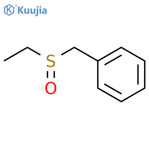 Benzene, [(ethylsulfinyl)methyl]- structure