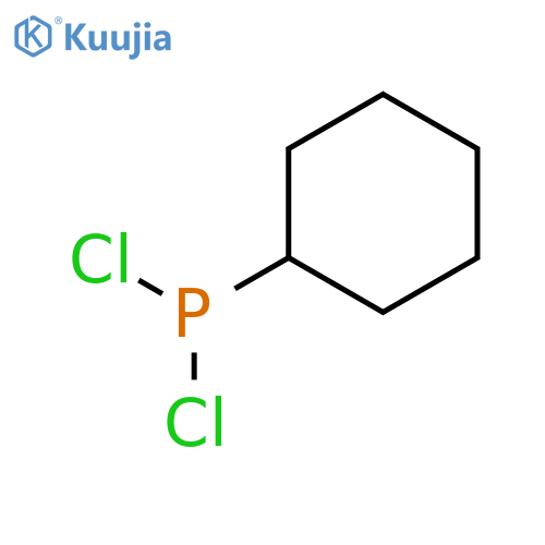 Phosphonous dichloride,P-cyclohexyl- structure