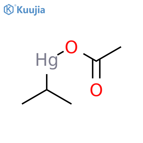 Mercury, (acetato-κO)(1-methylethyl)- structure
