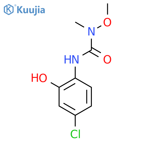 Urea, N'-(4-chloro-2-hydroxyphenyl)-N-methoxy-N-methyl- structure