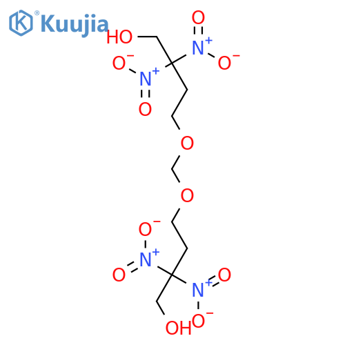 1-Butanol, 4,4'-[methylenebis(oxy)]bis[2,2-dinitro- structure