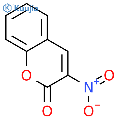 3-nitro-2H-chromen-2-one structure