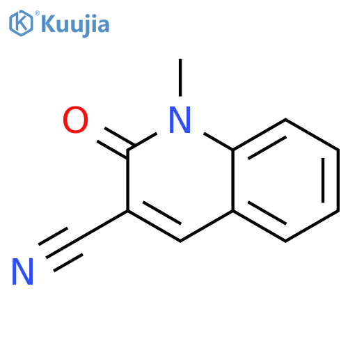 1-Methyl-2-oxo-1,2-dihydro-quinoline-3-carbonitrile structure