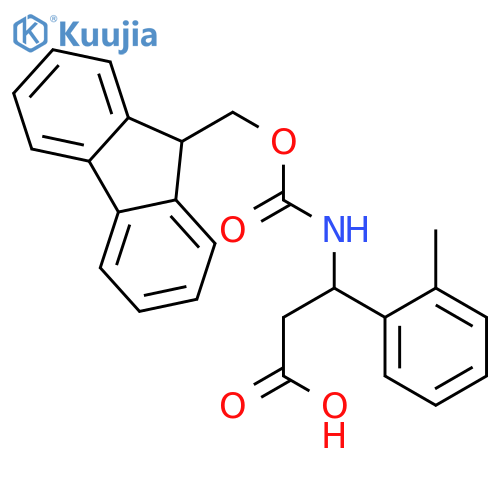 Fmoc-3-amino-3-(2-methylphenyl)-propionic Acid structure