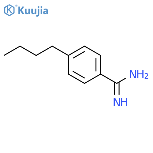 4-BUTYL-BENZAMIDINE structure