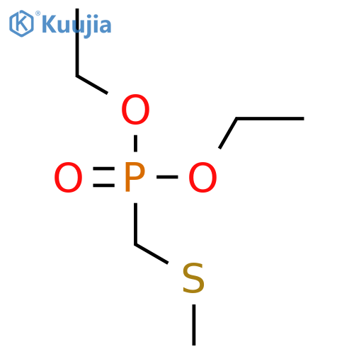 Diethyl methylthiomethylphosphonate structure