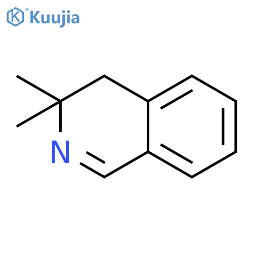 3,4-Dihydro-3,3-dimethylisoquinoline structure