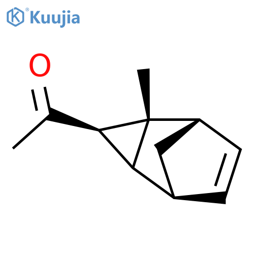 Ethanone,1-(2-methyltricyclo[3.2.1.02,4]oct-6-en-3-yl)-, (1a,2a,3a,4a,5a)- (9CI) structure