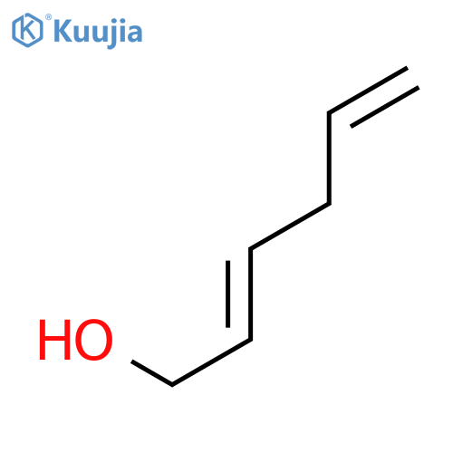 2,5-Hexadien-1-ol, (E)- structure