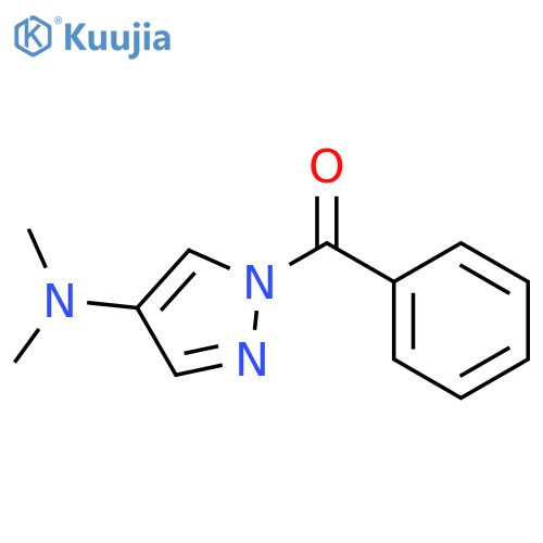 Methanone,[4-(dimethylamino)-1H-pyrazol-1-yl]phenyl- structure