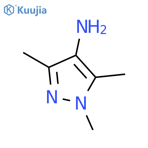 1,3,5-Trimethyl-1H-pyrazol-4-amine structure