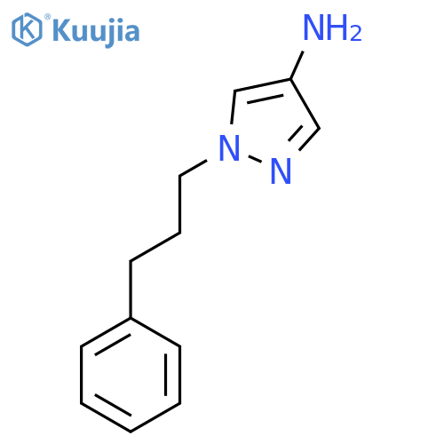 1-(3-Phenylpropyl)-1H-pyrazol-4-amine structure