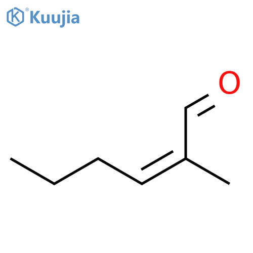 2-Hexenal, 2-methyl- structure
