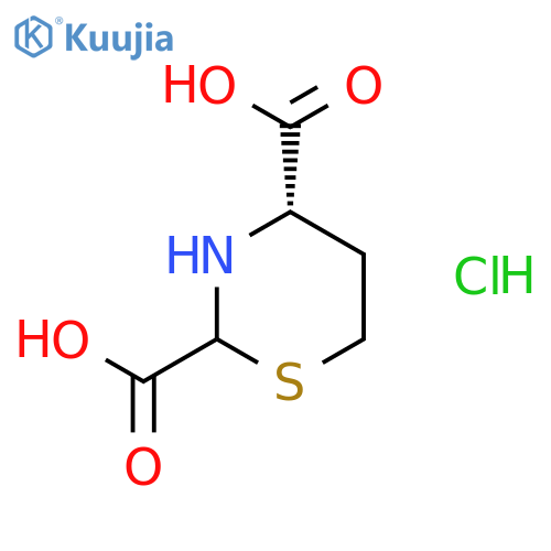 (4S)-Tetrahydro-2H-1,3-thiazine-2,4-dicarboxylic Acid Hydrochloride structure