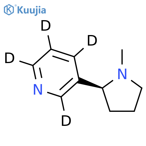 (S)-(-)-Nicotine-d4 structure