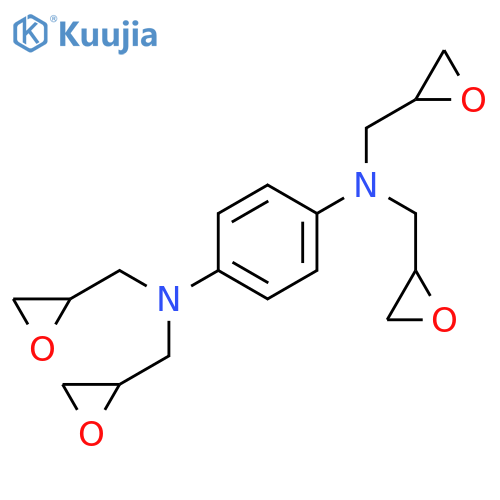 1,4-Benzenediamine, N,N,N',N'-tetrakis(oxiranylmethyl)- structure