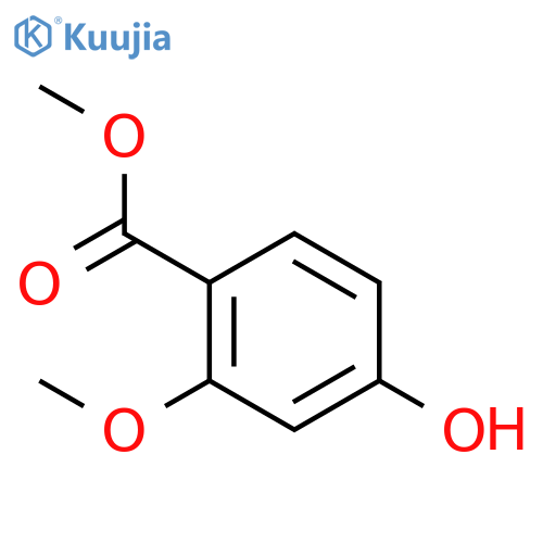 Methyl 4-hydroxy-2-methoxybenzoate structure