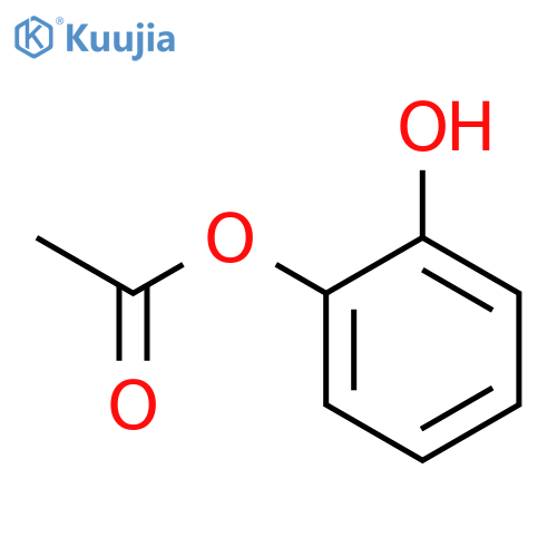 1,2-Benzenediol,1-acetate structure