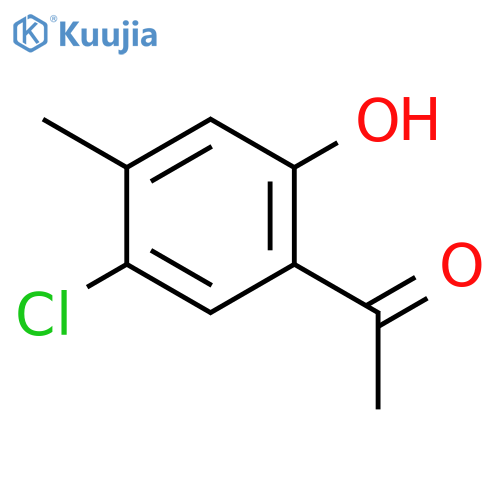 5'-Chloro-2'-hydroxy-4'-methylacetophenone structure