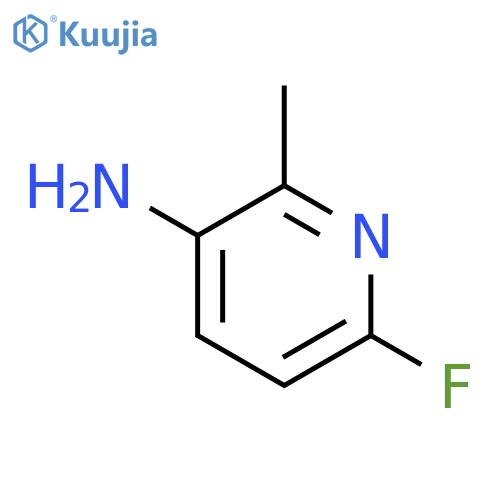 6-Fluoro-2-methylpyridin-3-amine structure