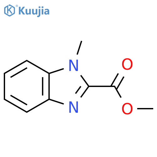 Methyl 1-methyl-1H-benzo[d]imidazole-2-carboxylate structure