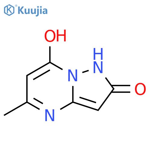 7-hydroxy-5-methyl-Pyrazolo[1,5-a]pyrimidin-2(1H)-one structure