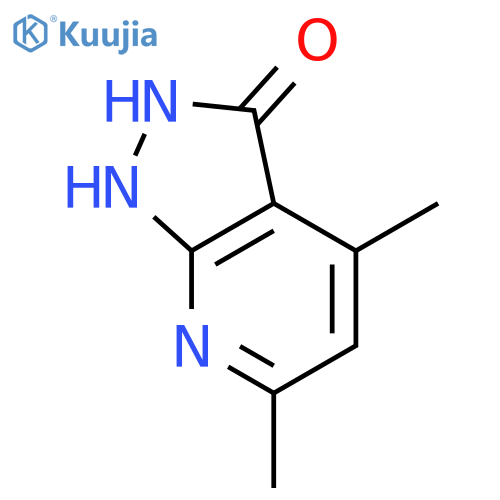 4,6-dimethyl-1H,2H,3H-pyrazolo3,4-bpyridin-3-one structure