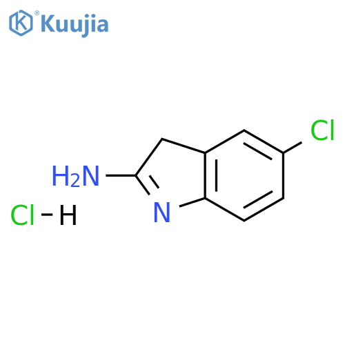 5-chloro-3H-indol-2-amine hydrochloride structure