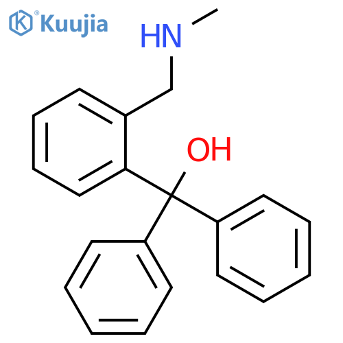 Benzenemethanol,2-[(methylamino)methyl]-a,a-diphenyl- structure