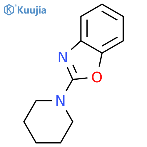 2-(piperidin-1-yl)-1,3-benzoxazole structure
