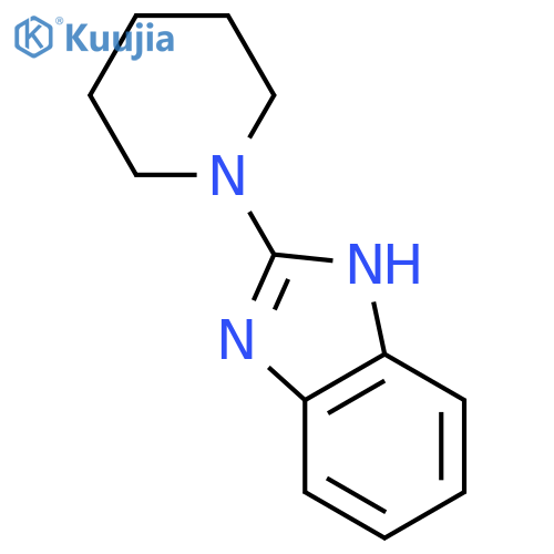 2-(1-piperidinyl)-1H-Benzimidazole structure