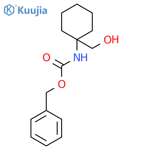 Benzyl 1-(hydroxymethyl)cyclohexylcarbamate structure