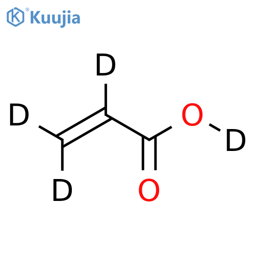 Acrylic Acid-d4 structure