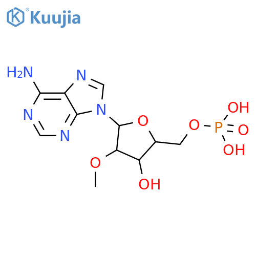 2'-O-Methyladenosine 5'-monophosphate structure