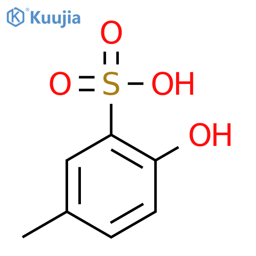 p-Cresolsulphonic acid structure