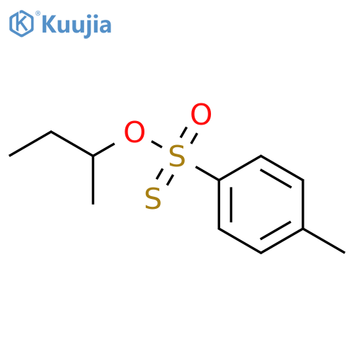 Benzenesulfonothioicacid, 4-methyl-, S-butyl ester structure