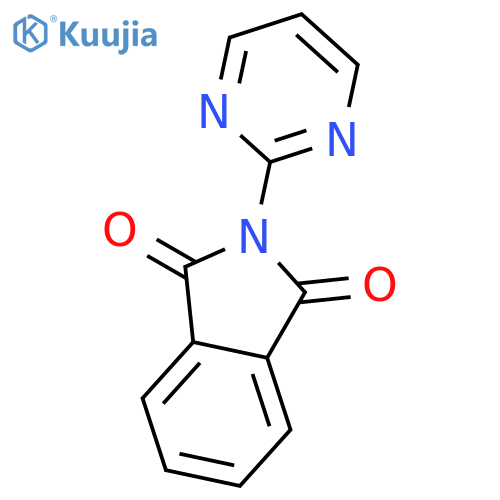 1H-Isoindole-1,3(2H)-dione, 2-(2-pyrimidinyl)- structure
