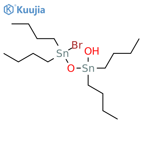 Distannoxane, 1-bromo-1,1,3,3-tetrabutyl-3-hydroxy- structure