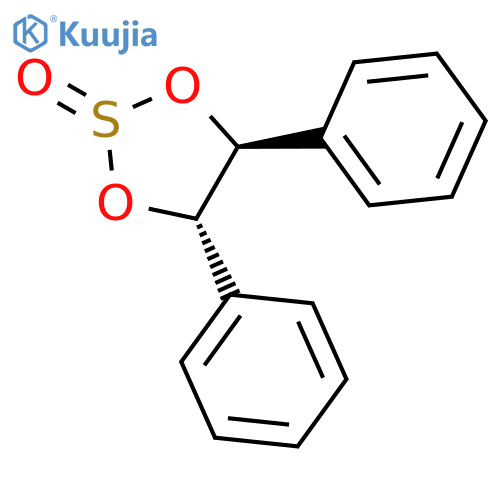 1,3,2-Dioxathiolane, 4,5-diphenyl-, 2-oxide, trans- structure