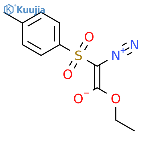 2-Diazonio-1-ethoxy-2-(4-methylbenzene-1-sulfonyl)ethen-1-olate structure
