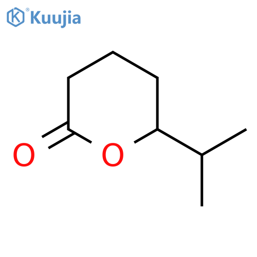 6-(propan-2-yl)oxan-2-one structure