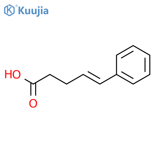 5-phenylpent-4-enoic acid structure