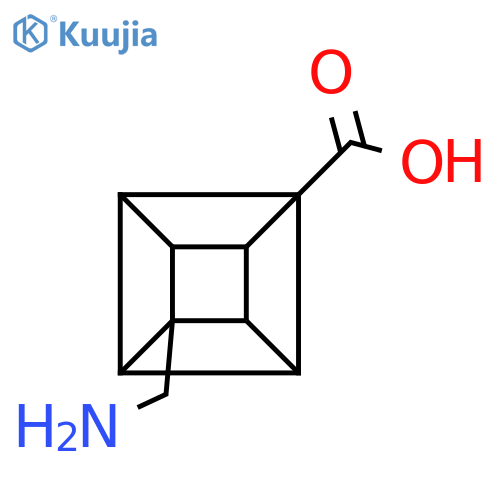 4-(aminomethyl)cubane-1-carboxylic acid structure