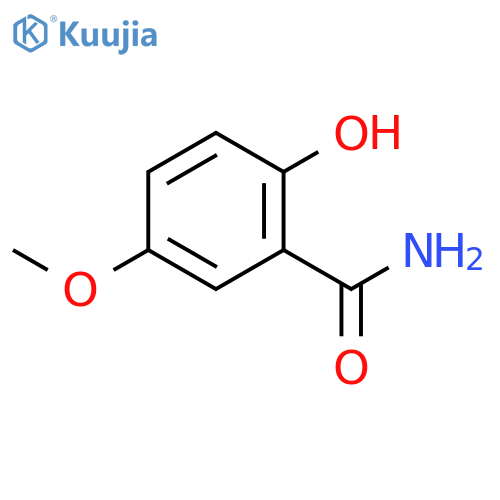 2-Hydroxy-5-methoxybenzamide structure