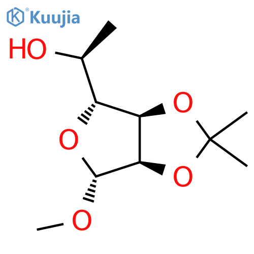 (1S)-1-[(3Ar,4R,6R,6aR)-4-methoxy-2,2-dimethyl-3a,4,6,6a-tetrahydrofuro[3,4-d][1,3]dioxol-6-yl]ethanol structure