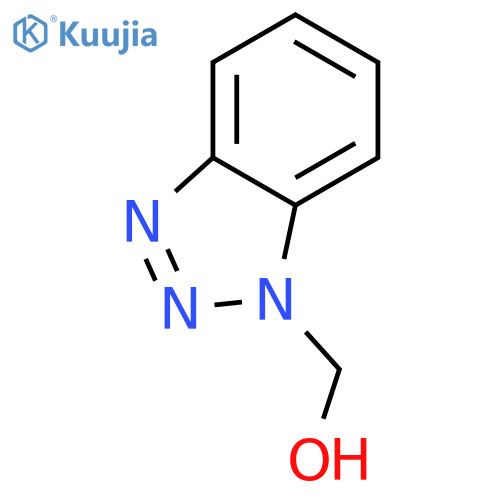 1H-1,2,3-benzotriazol-1-ylmethanol structure